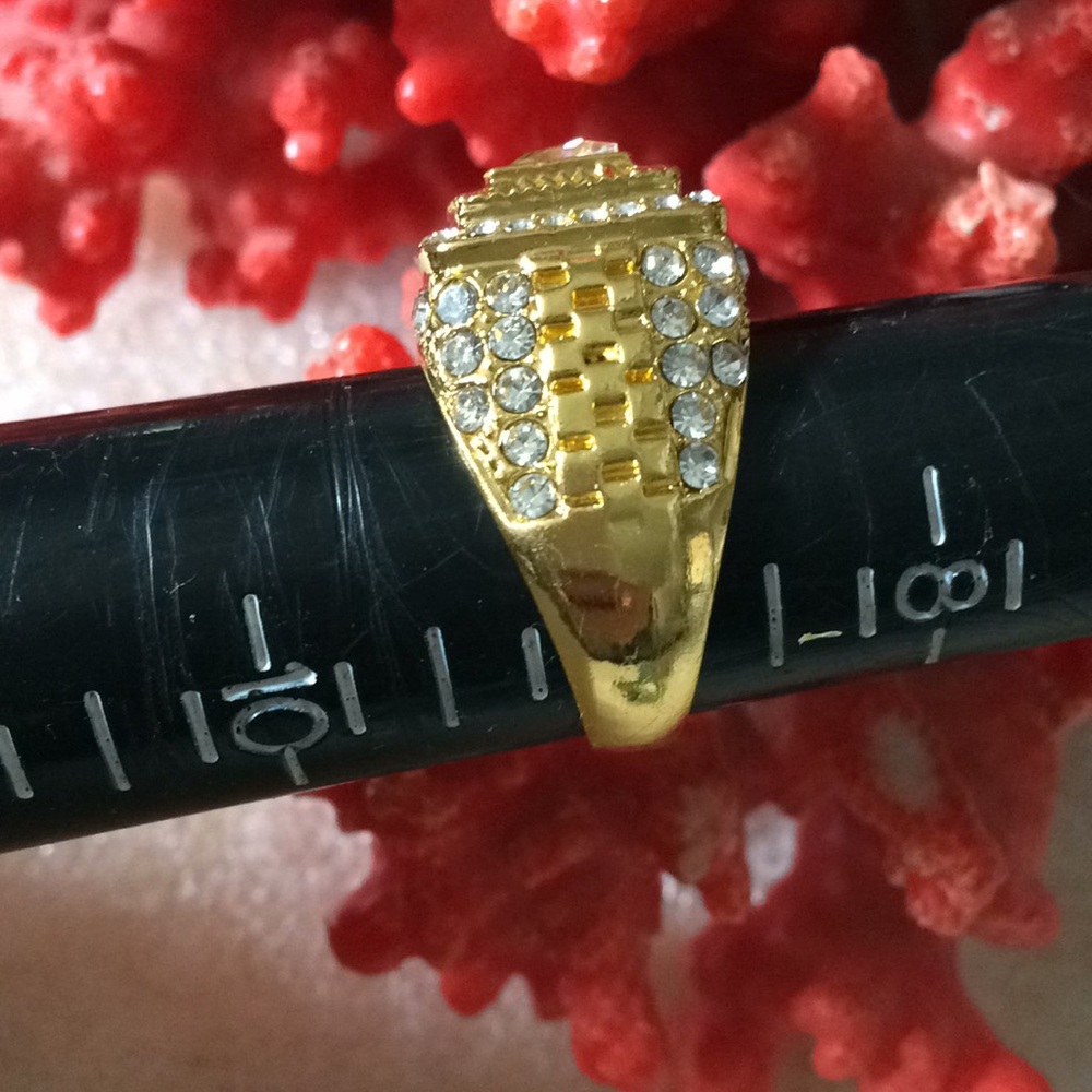 Vintage 925 topaz-ring - Picture 5 of 8